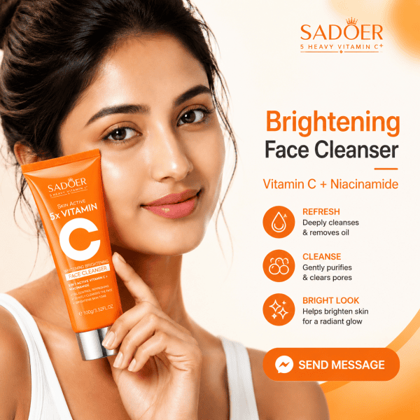 SADOER Vitamin C Facial Cleanser - img 3